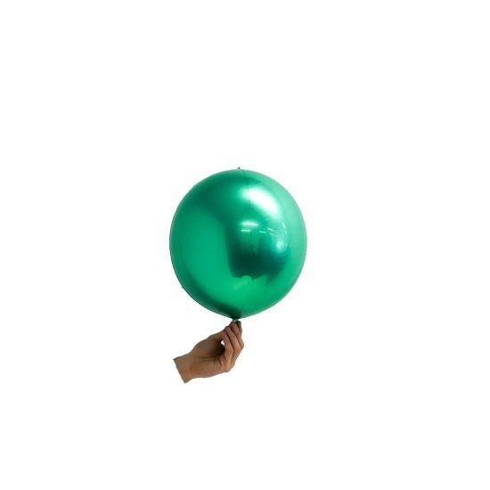 Loon Ball 25cm Green Foil Balloon