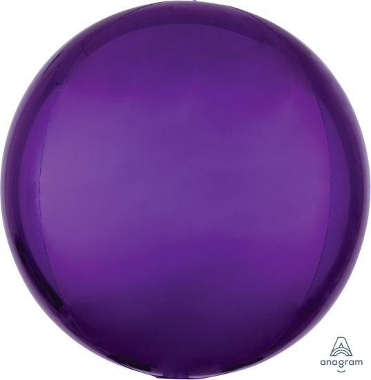 Purple Orbz Foil Balloon