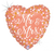 Mr & Mrs Rose Gold Heart Shape Foil Balloon