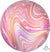 Marbelz Pink Orbz Foil Balloon