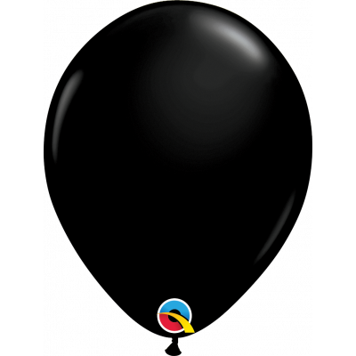 Black Latex Helium Balloon