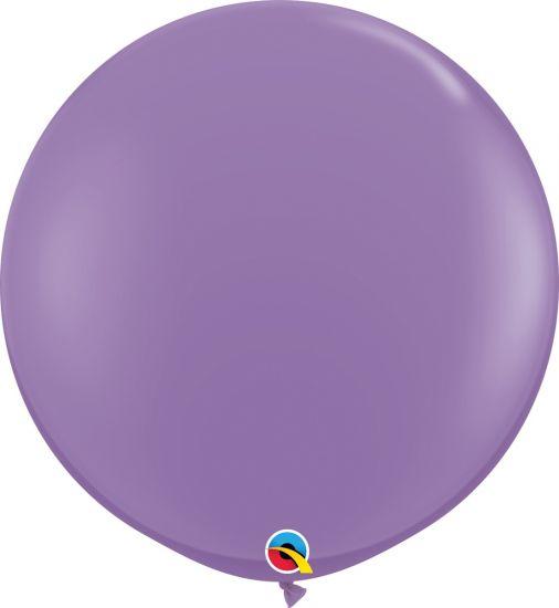 Jumbo 90cm Round Spring Lilac Latex Helium Balloon 