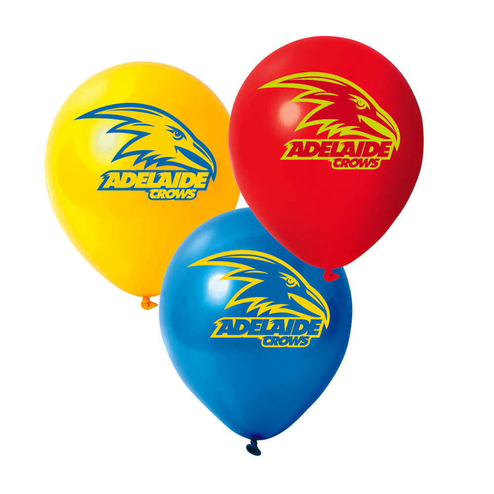 Adelaide AFL Logo Printed Latex Helium Balloon