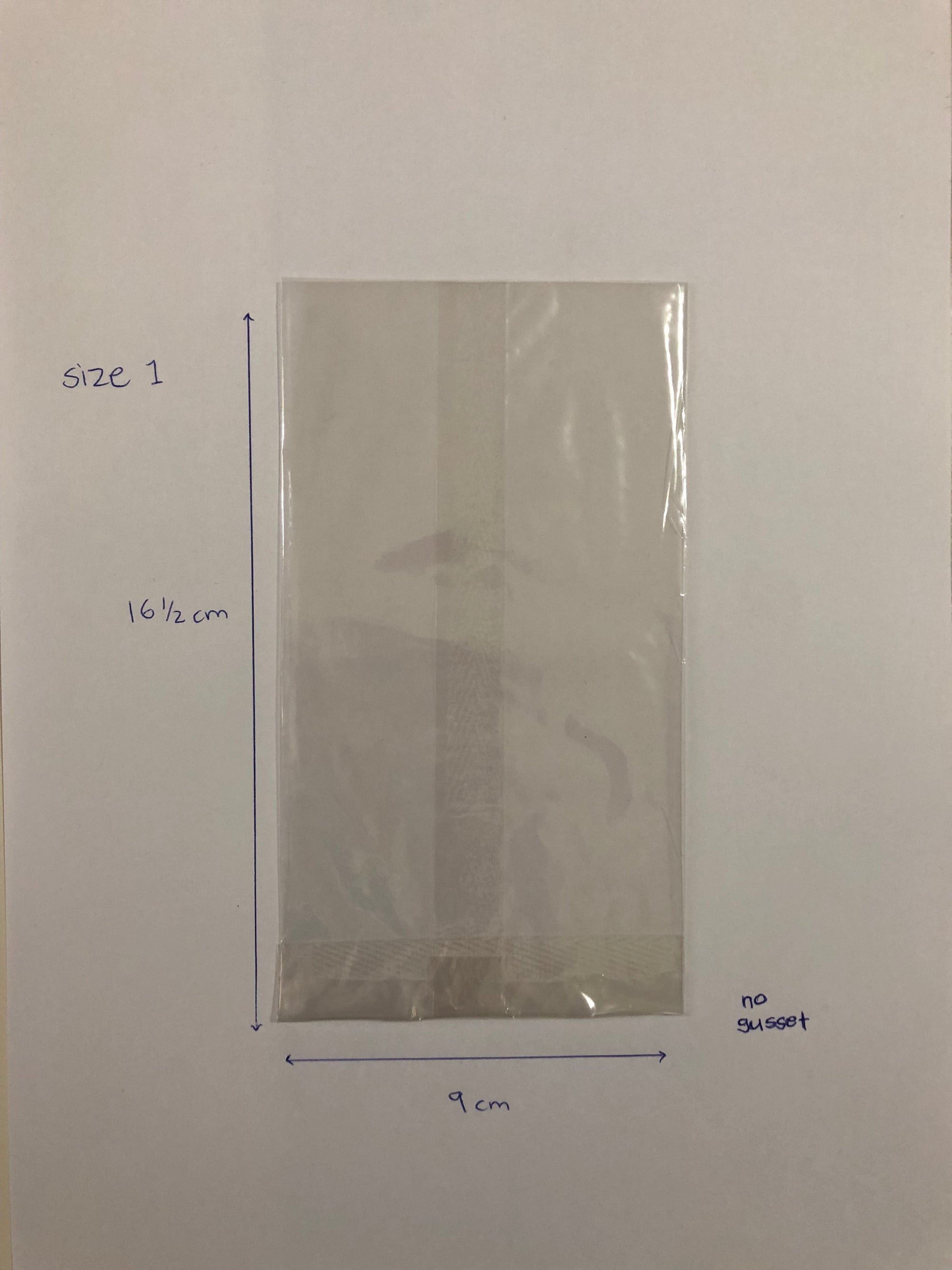 Cellophane Bags Size 1 (20)