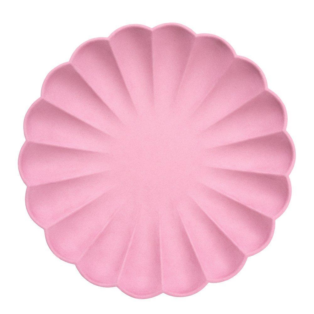 Moulded Scallop Shaped Eco Party Plates