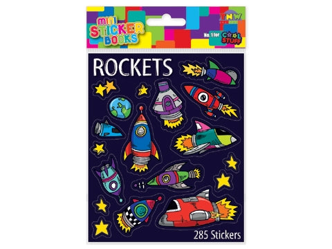 Rockets Mini Sticker Book