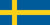 Swedish Flag Cloth Hand Waver