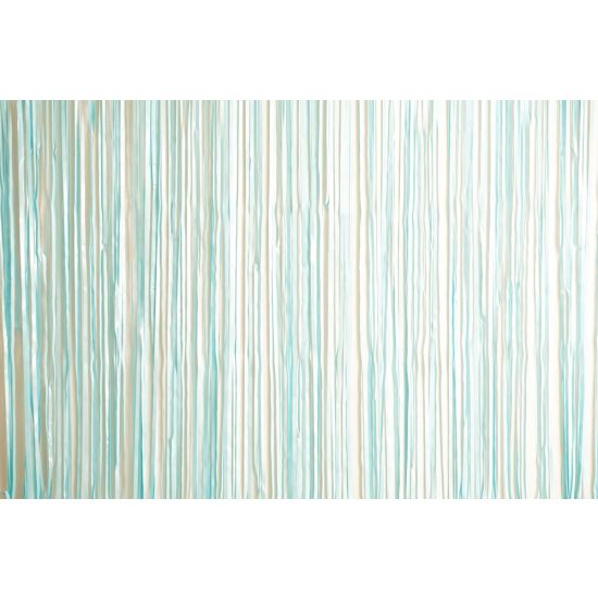 Pastel Matte Blue Foil Curtain