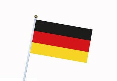 German Flag Cloth Hand Waver