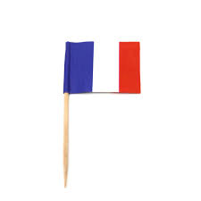 French Canape Flag Picks - 50