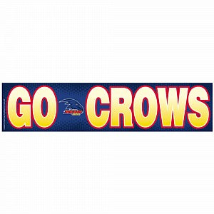 AFL Go Crows Football Banner