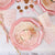 Pink & Peach Gold Confetti Spots Cups