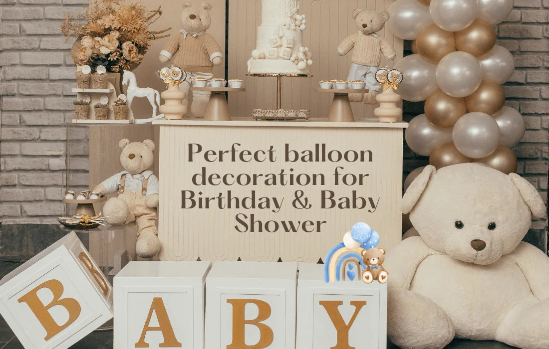 Balloon Garland Styling Tips for Birthdays & Baby Showers