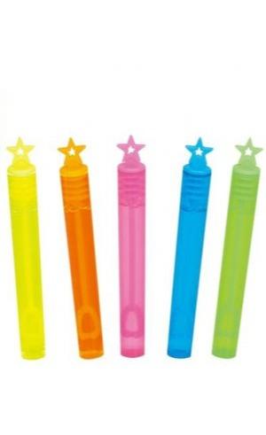 Mini Neon Bubbles With Wand - Single - Party Affair