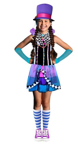 CRAZY HATTER GIRL - Kids Costume