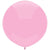 Real Pink Round Latex Helium Balloon - 43cm