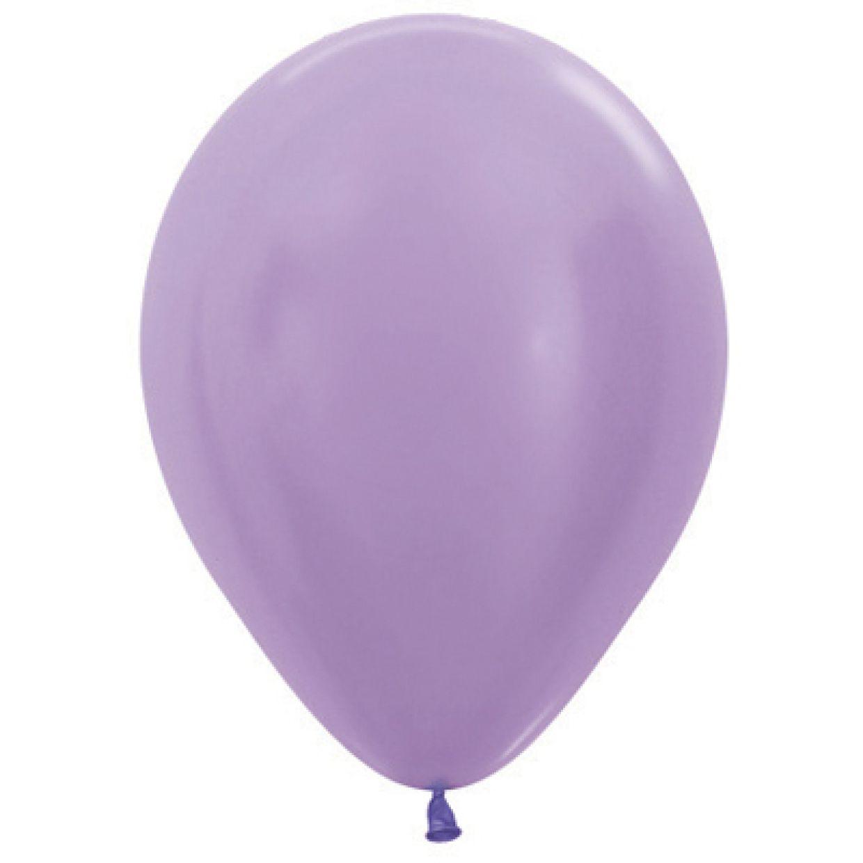 Pearl Lilac Latex Helium Balloon - Party Affair