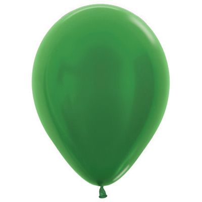 Pearl Dark Green Latex Helium Balloon 