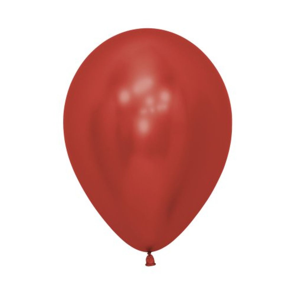 Reflex Chrome Red Latex Helium Balloon