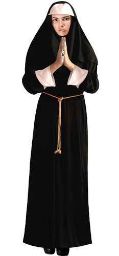 Pious Nun - Female Adult Costume