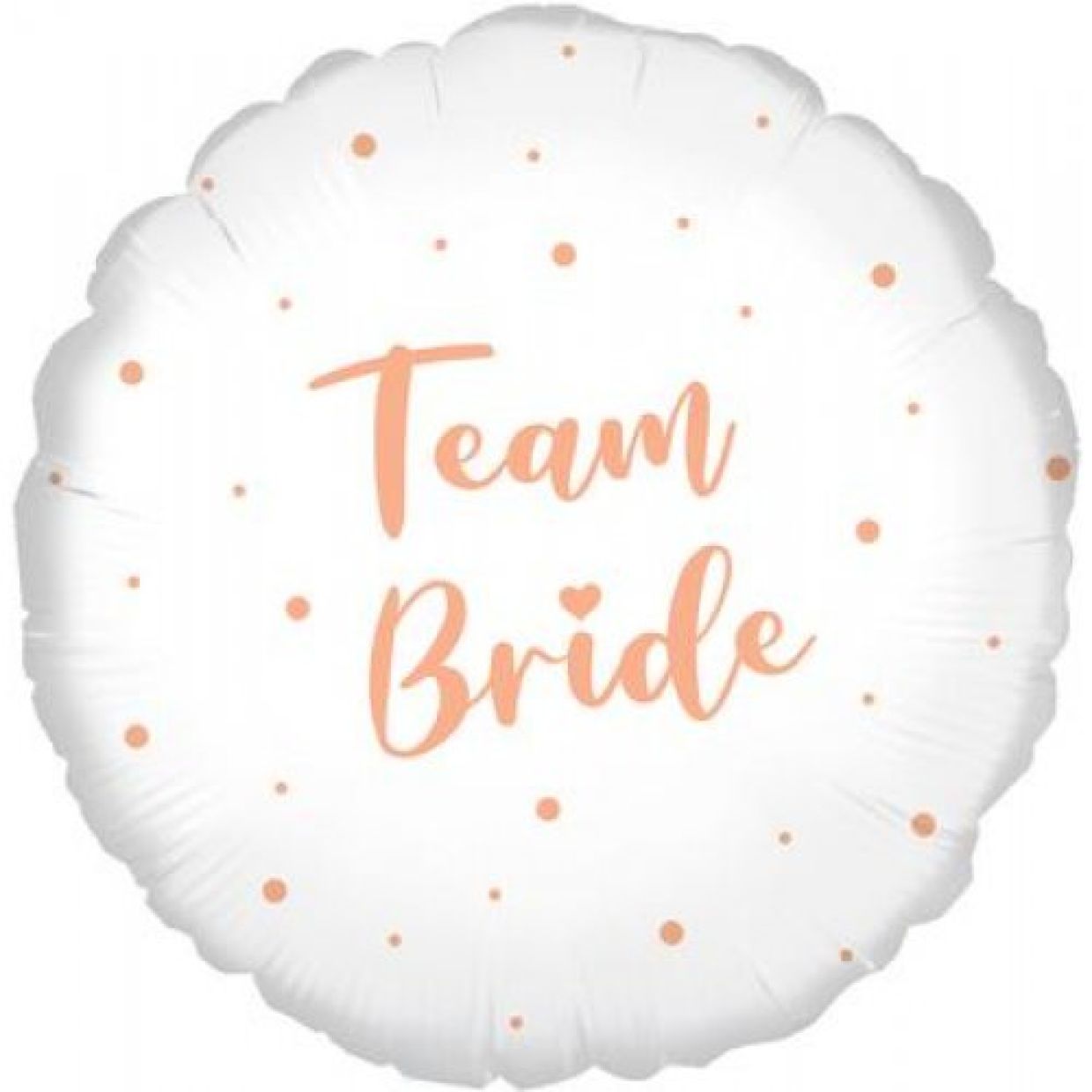 Team Bride Foil Balloon