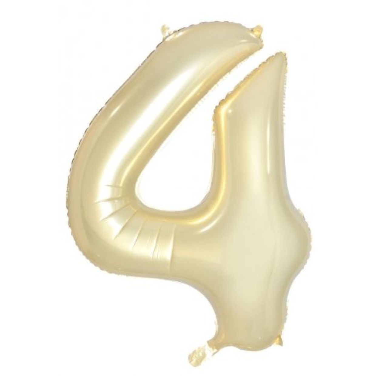 Luxe Gold Number 4 Four Large Foil Balloon
