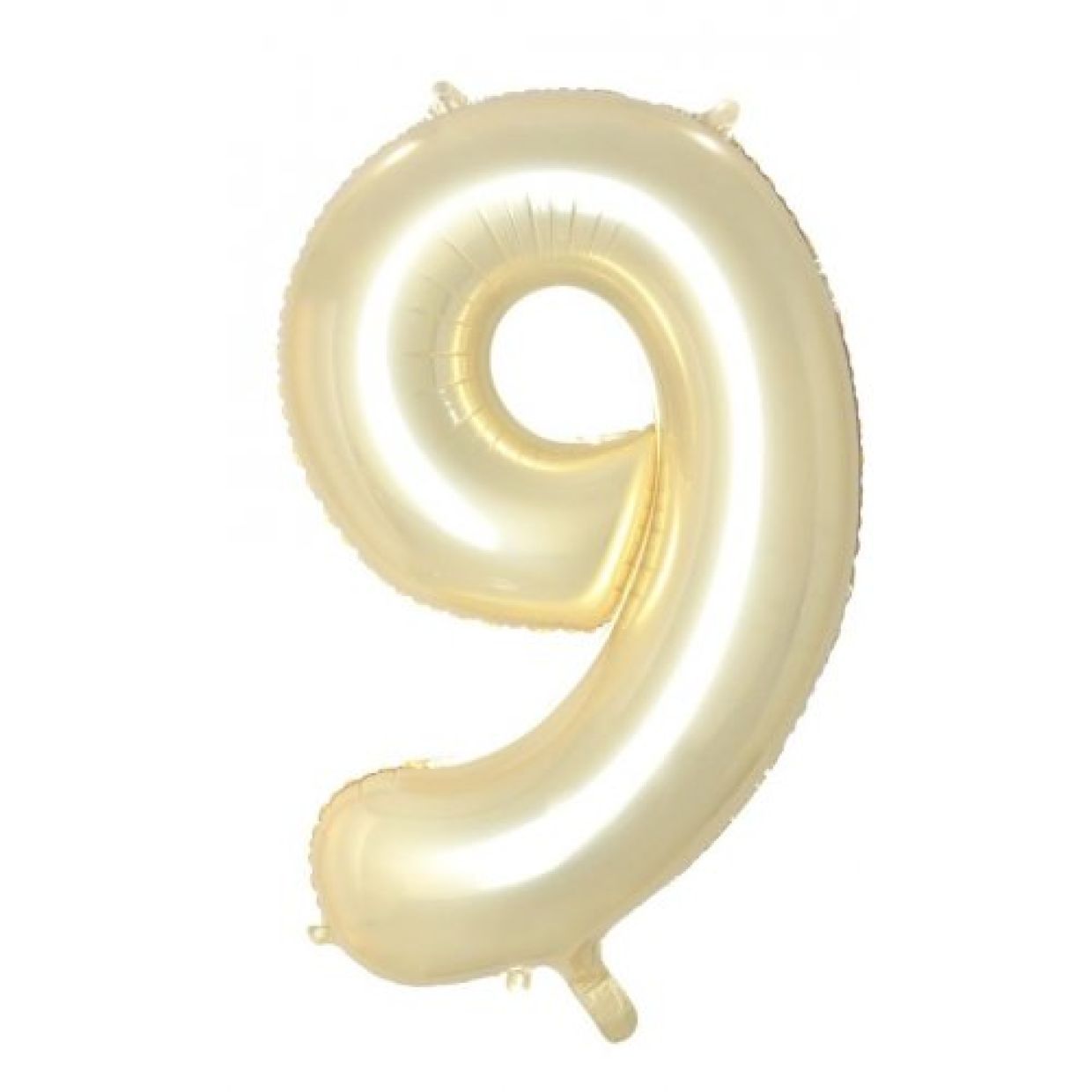 Luxe Gold Number 9 Nine Large Foil Balloon