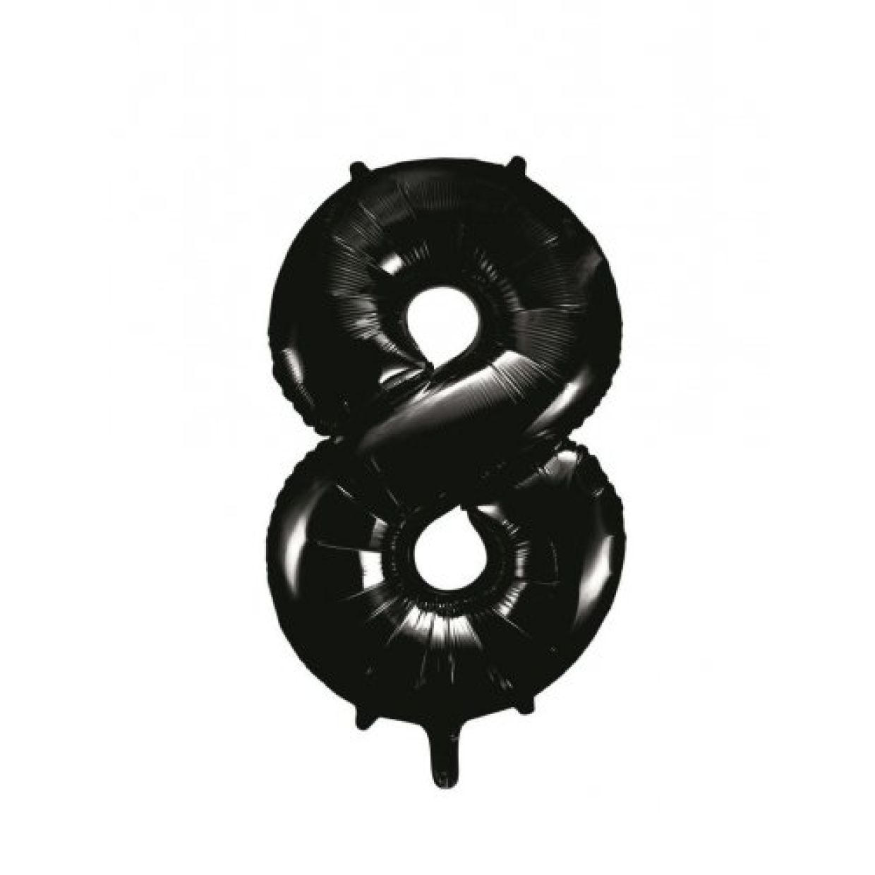 Black Number 8 Eight 86cm Foil Balloon - Decrotex