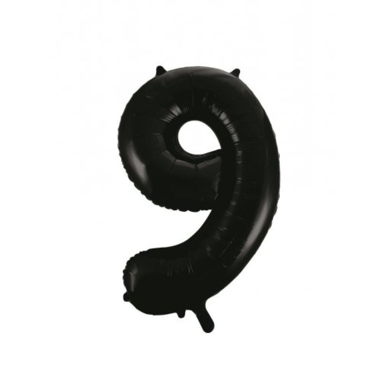 Black Number 9 Nine 86cm Foil Balloon - Decrotex