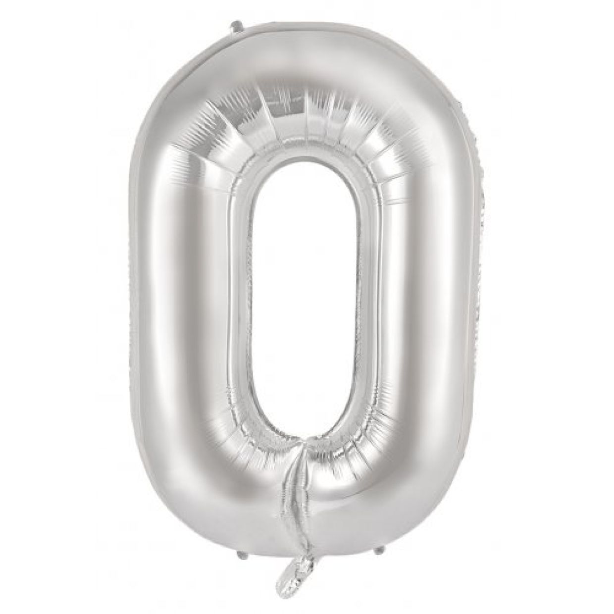 Silver Letter O 86cm Foil Balloon