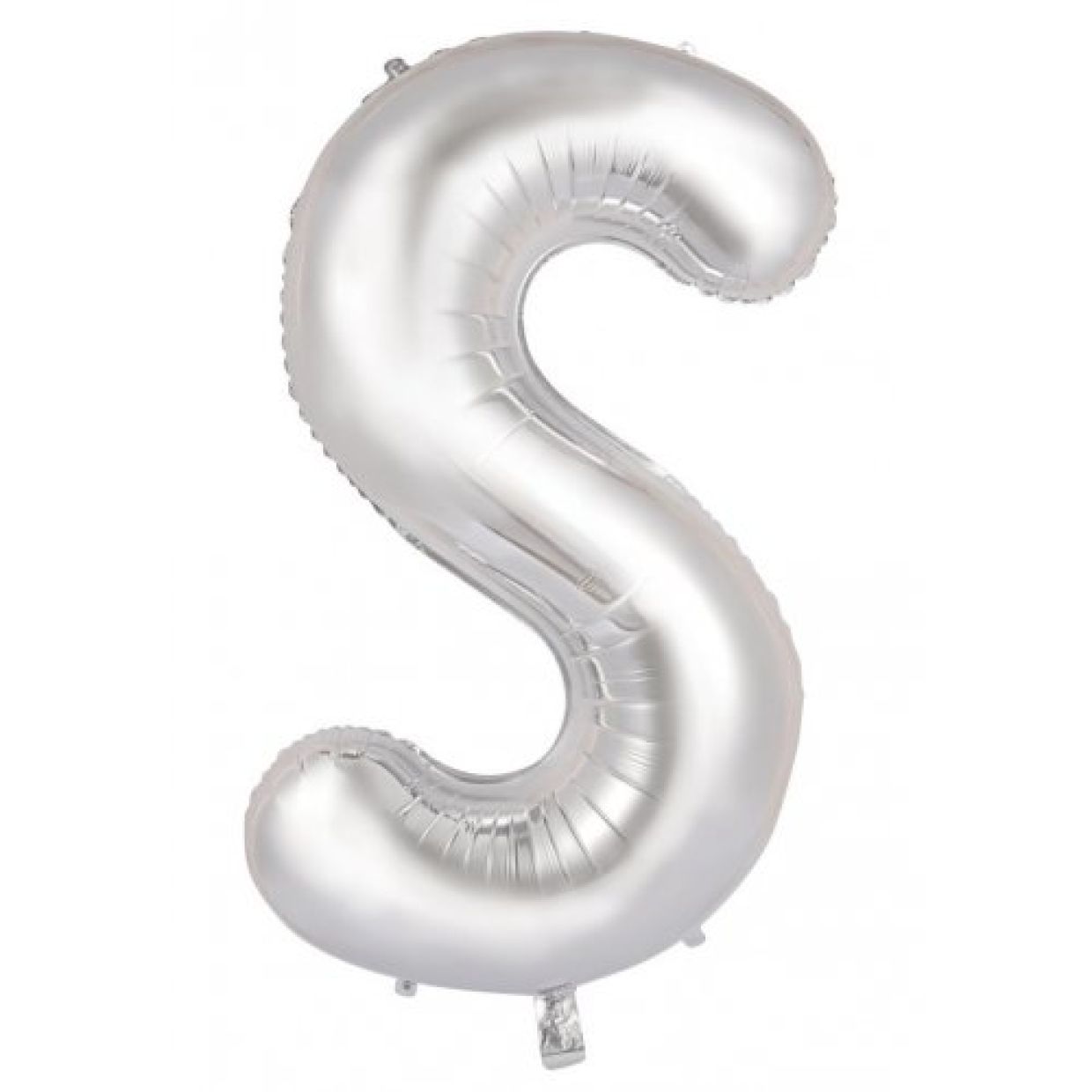 Silver Letter S 86cm Foil Balloon - Decrotex