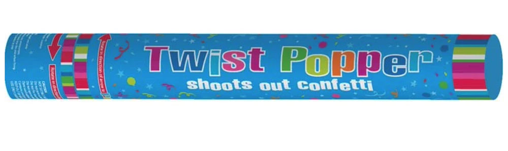 Confetti Filled Twist Popper 38cm