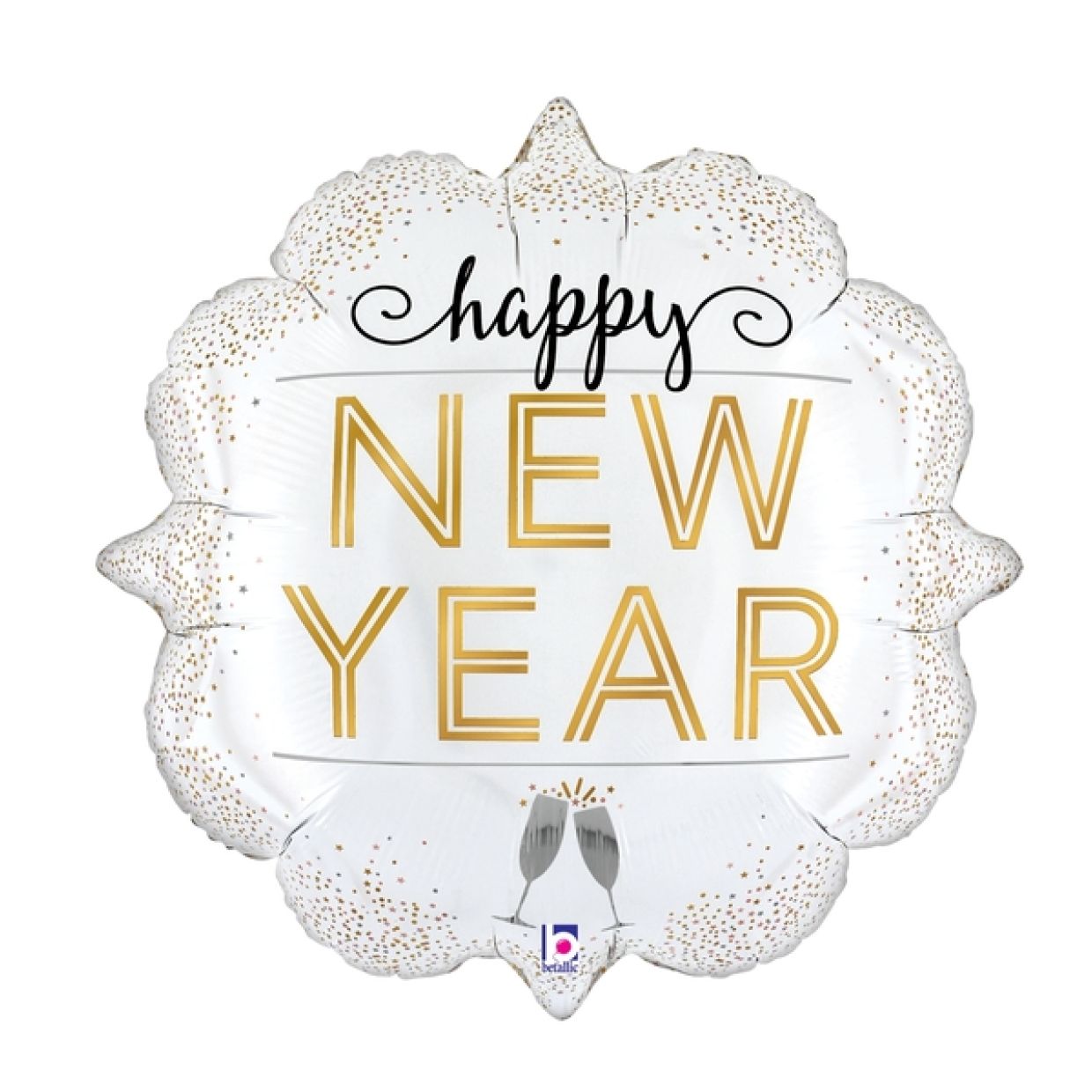 New Year Cheer Foil Balloon