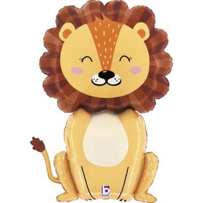 Jungle Lion Foil Balloon Shape