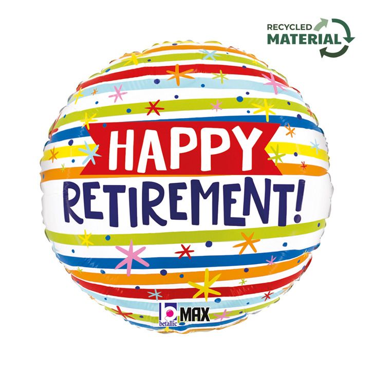 Happy Retirement  Foil Balloon