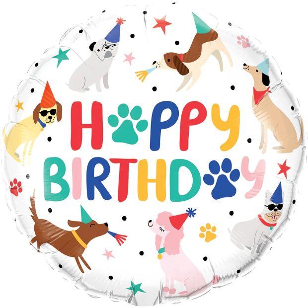 Birthday Party Puppies Foil Balloon - Party Affair