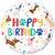 Birthday Party Puppies Foil Balloon