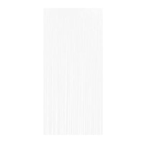 Metallic White Foil Curtain