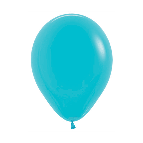 Teal Latex Balloons - Pack 25 Flat - Party Affair
