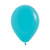 Teal Latex Balloons - Pack 25 Flat