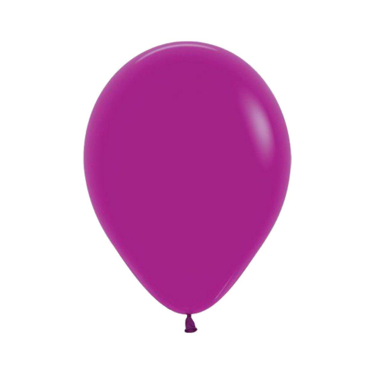 Standard Purple Orchid Latex Helium Balloon - Party Affair