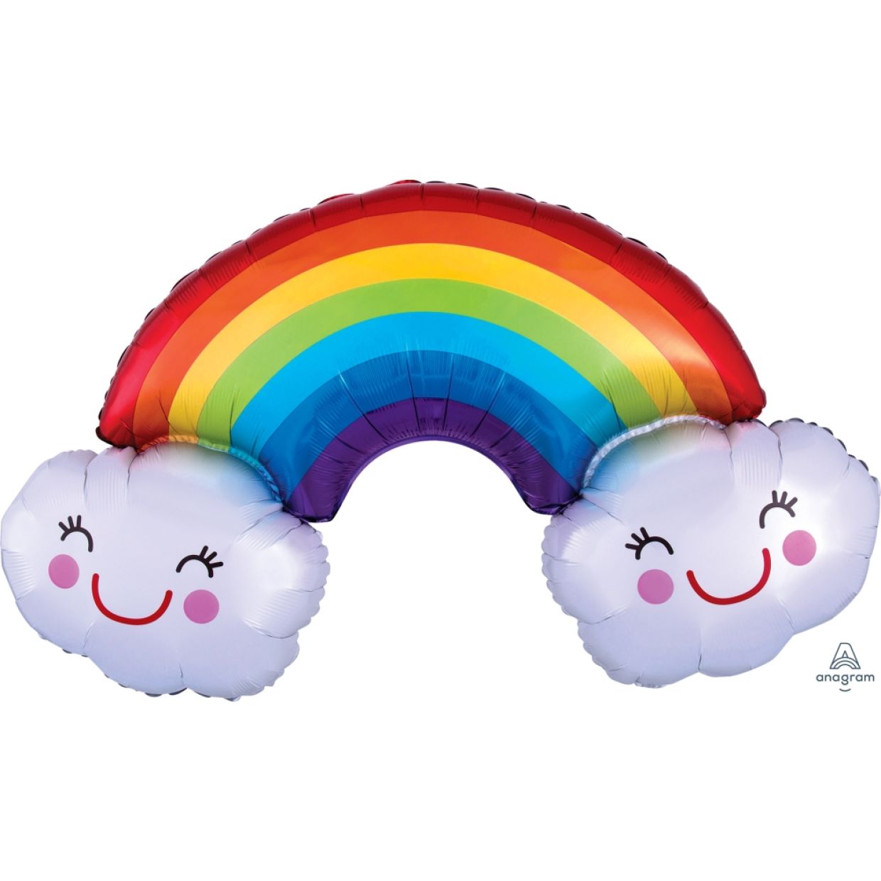 Rainbow with Clouds Foil Balloon - Party Affair