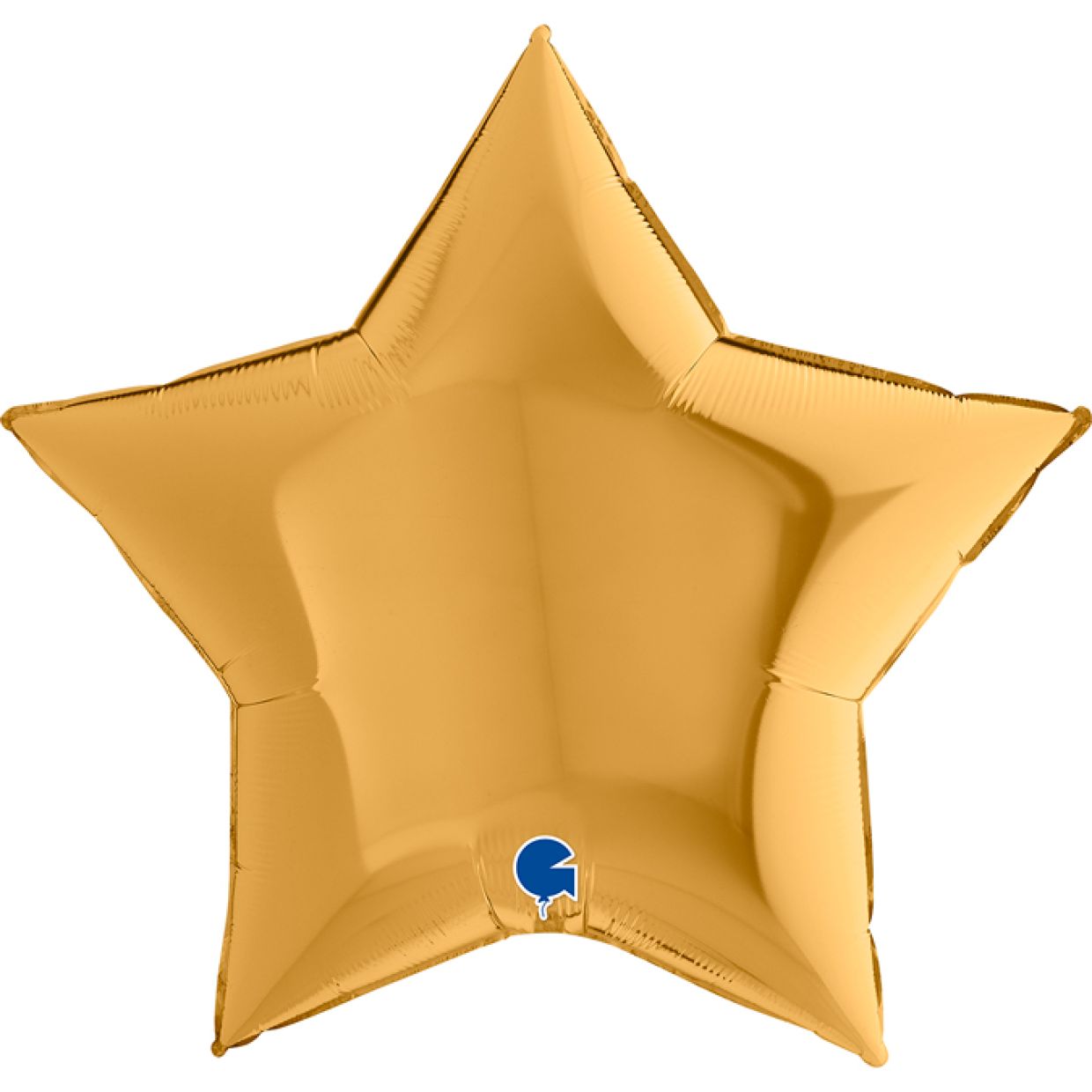 Gold Jumbo Star Shaped Foil Balloon