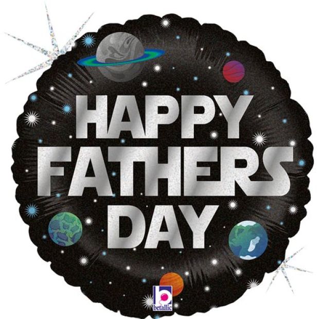 Galactic Happy Father's Day Foil Balloon