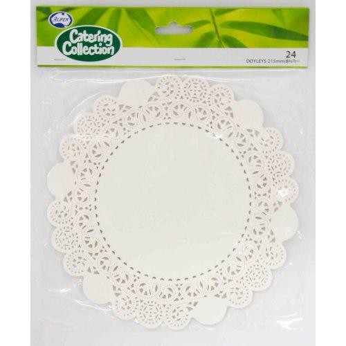 Medium White Paper Doyley - 215mm - Party Affair
