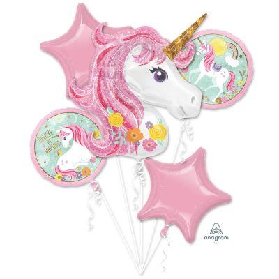 Magical Unicorn Balloon Bouquet Kit - Party Affair