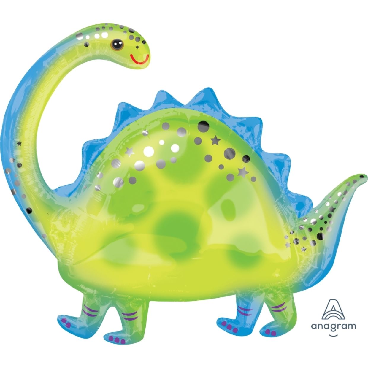 Foil Dinosaur Stegosaurus Supershape - Party Affair