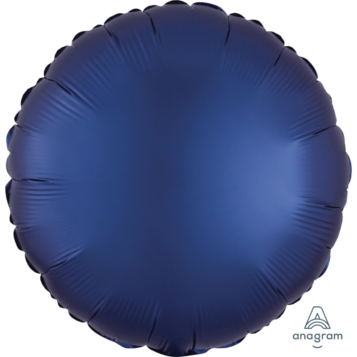 Satin Luxe Navy Round Foil Balloon