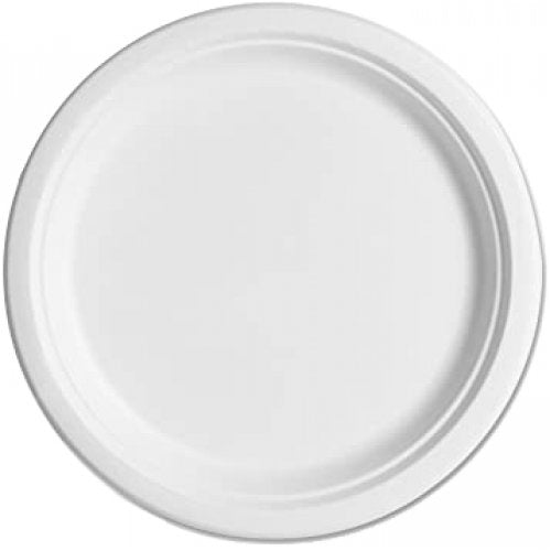 Round (Enviroboard) Paper Snack Plates 10