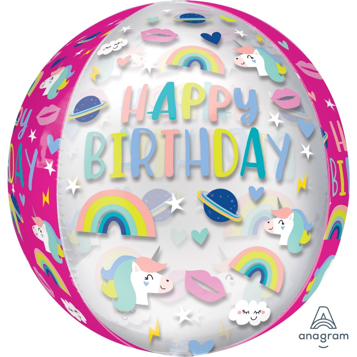 Birthday Trendy Icons Orbz Balloon - Party Affair